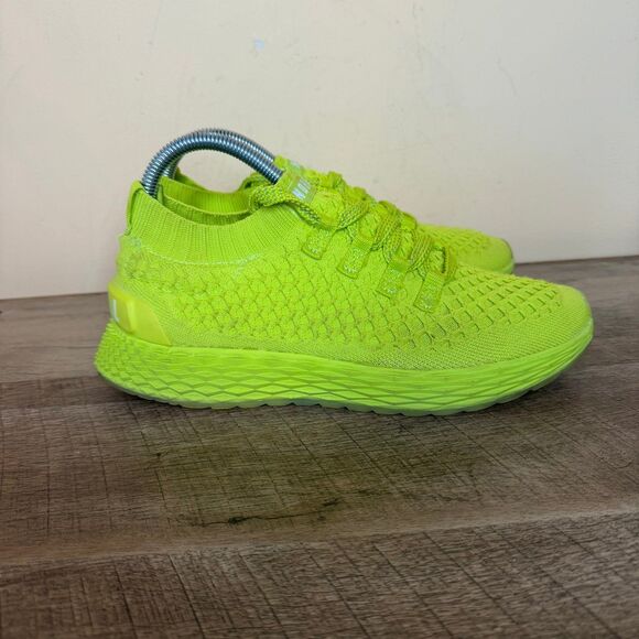 NOBULL Trainer Neon Green CrossFit Training Shoes Womens 7.5 - Picture 3 of 6